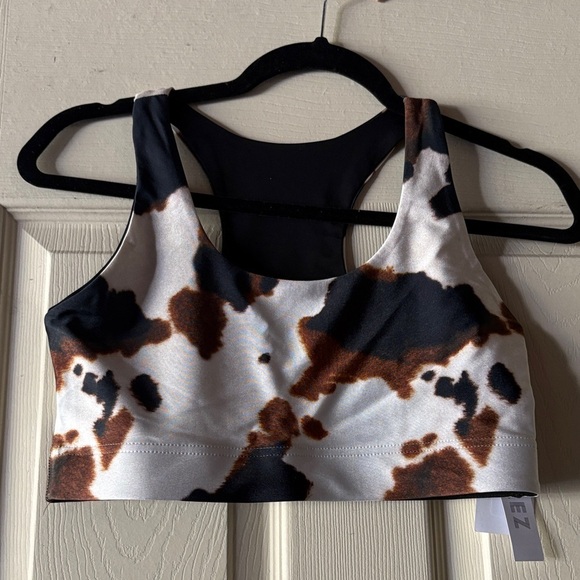 Terez Other - Terez Cow Print Sports Bra